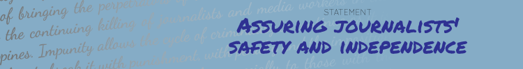 CMFR WPFD Statement